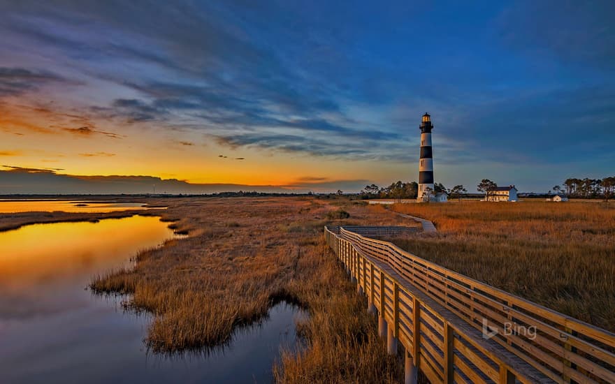 Bodie Island Lighthouse on North Carolina's Outer Banks