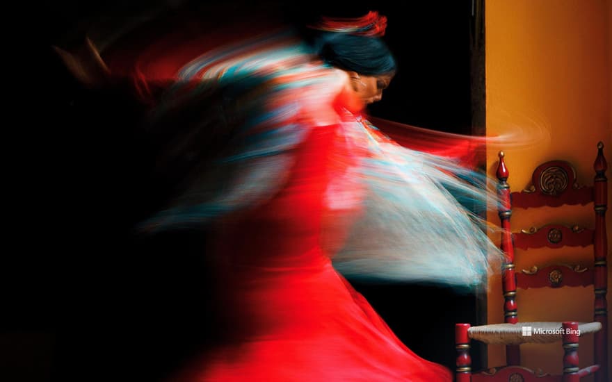 Flamenco dancing in Seville, Andalusia, Spain