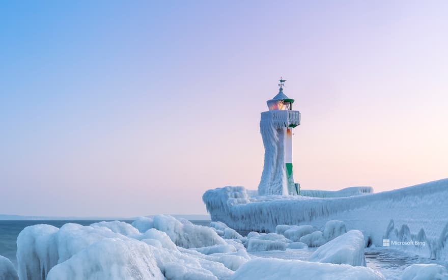 Sassnitz lighthouse, Rügen, Germany