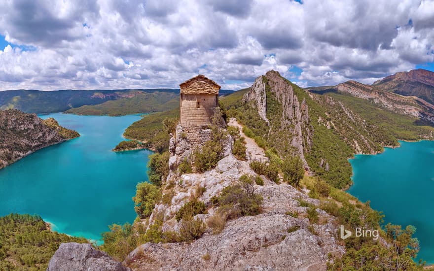 Hermitage of La Pertusa, Lleida province, Spain