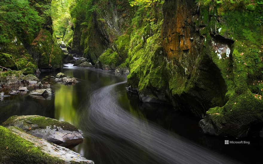 Fairy Glen, Betws-y-Coed, Wales, United Kingdom