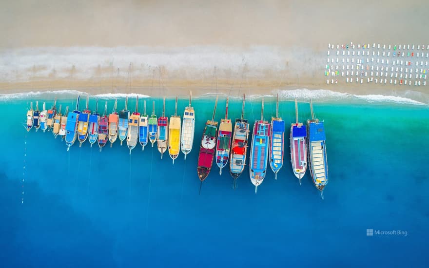 Mediterranean Sea, Ölüdeniz, Turkey