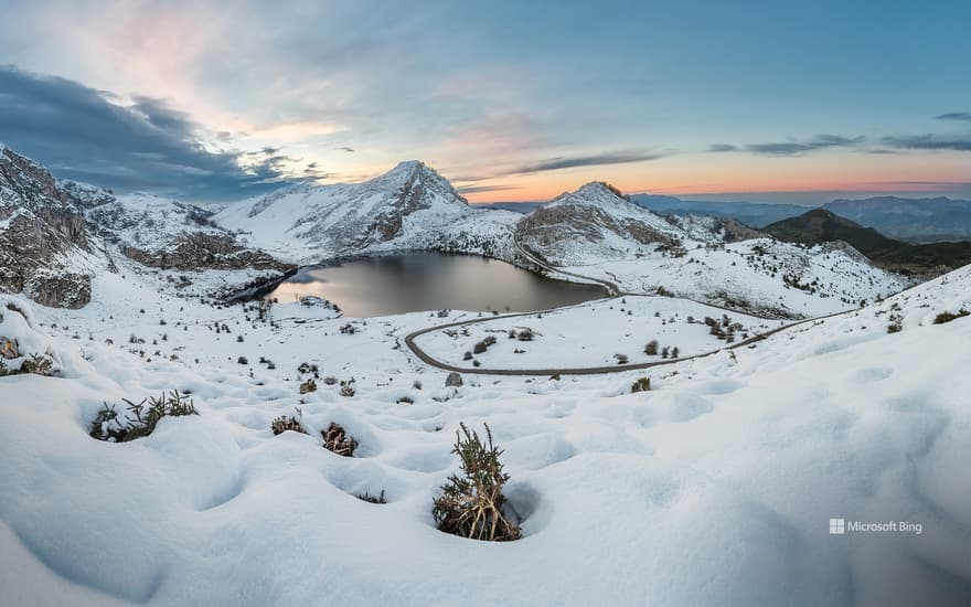 Lake Covadonga, Asturias, Spain
